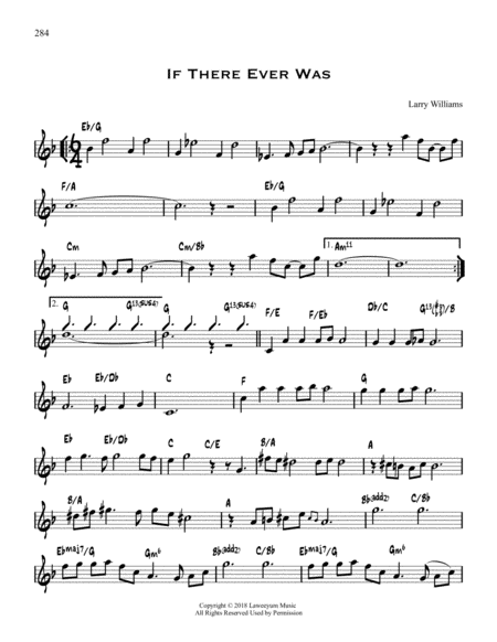 If There Ever Was Sheet Music