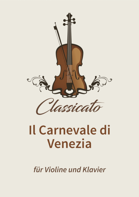 Il Carnevale Di Venezia Sheet Music