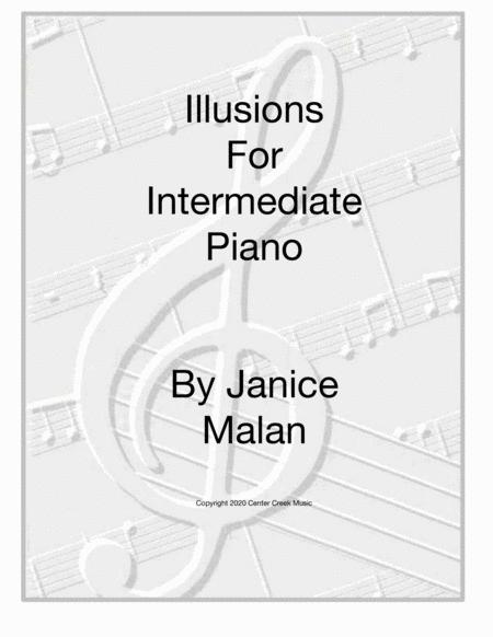 Free Sheet Music Illusions For Intermediate Piano