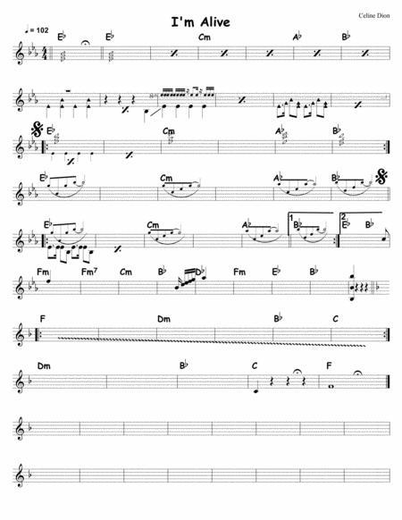 Im Alive Sheet Music