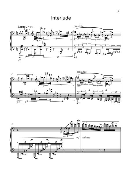 Free Sheet Music Impersonata Movements Ii Iii Iv