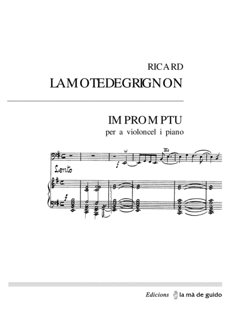 Impromtu Sheet Music