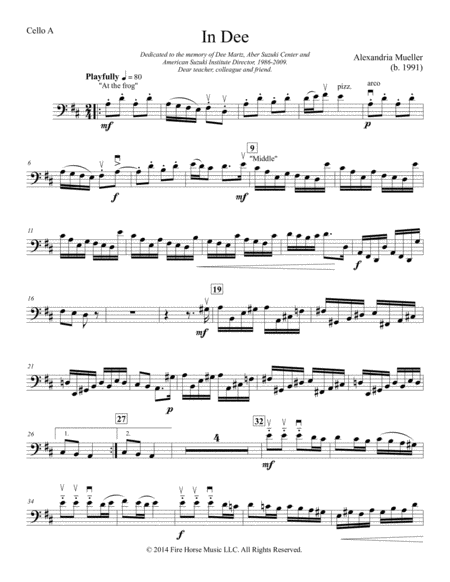 Free Sheet Music In Dee Cello And Piano