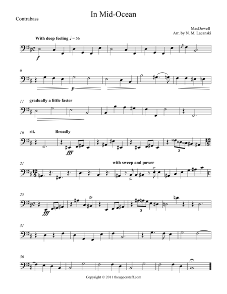 In Mid Ocean Sheet Music