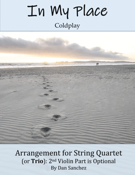 In My Place String Quartet Or Trio Sheet Music