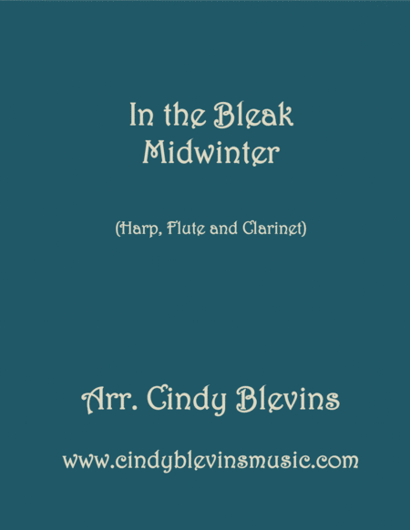 Free Sheet Music In The Bleak Midwinter For Harp Flute And Clarinet