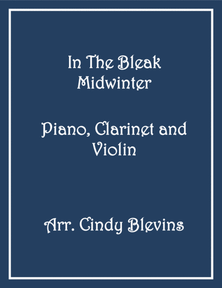 Free Sheet Music In The Bleak Midwinter For Piano Clarinet And Violin