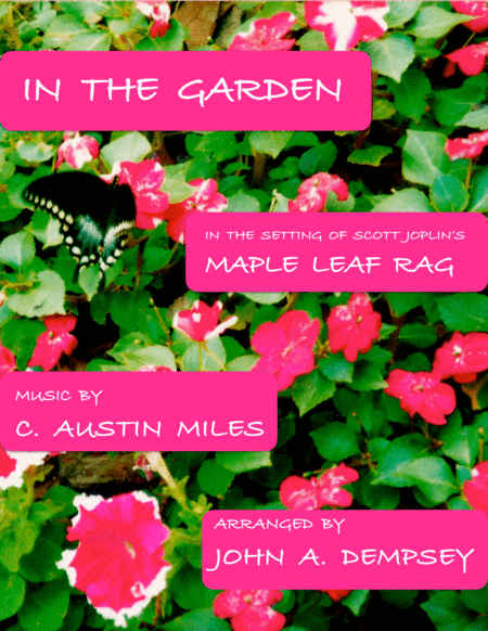 In The Garden Maple Leaf Rag Oboe And Piano Sheet Music