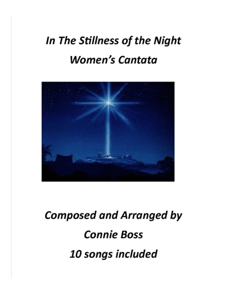 In The Stillness Of The Night Womens Cantata Sheet Music