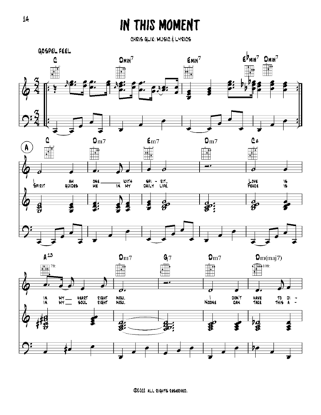 In This Moment Sheet Music