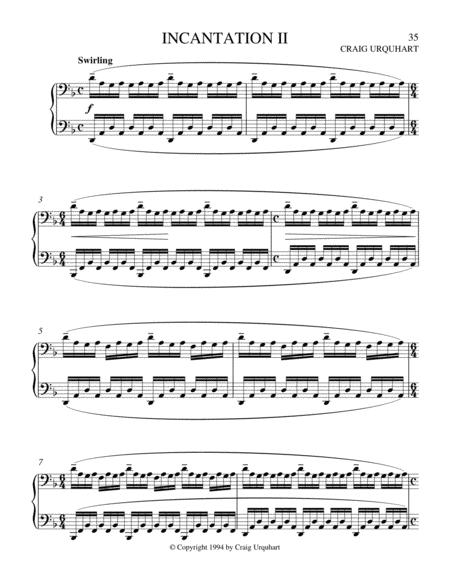 Incantation Ii Sheet Music