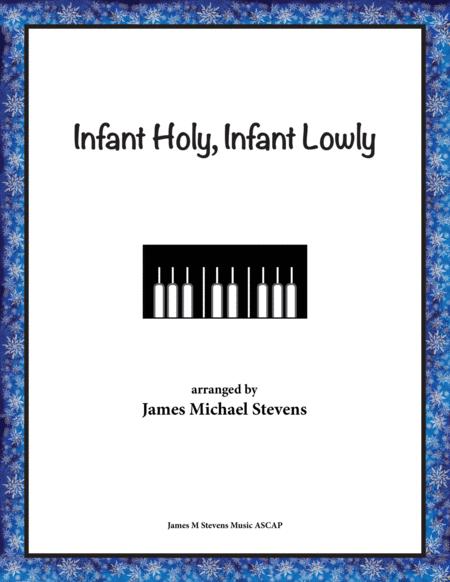 Infant Holy Infant Lowly Quiet Christmas Piano W Obie Le Y Sheet Music