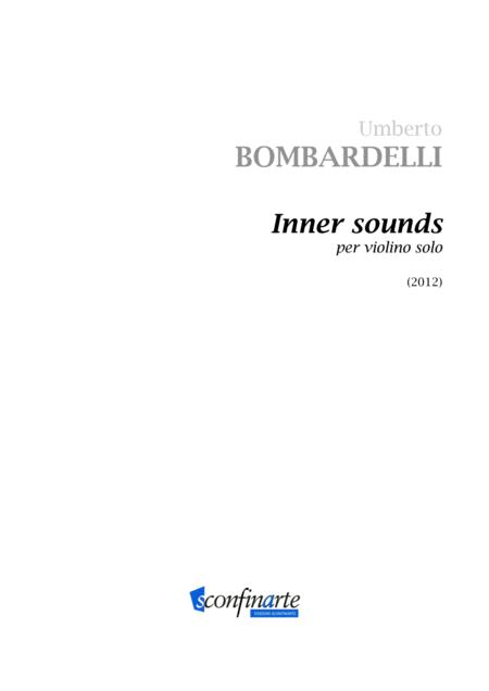 Inner Sounds Per Violino Solo Sheet Music