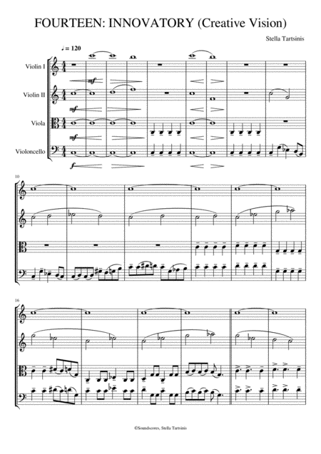 Innovatory Sheet Music