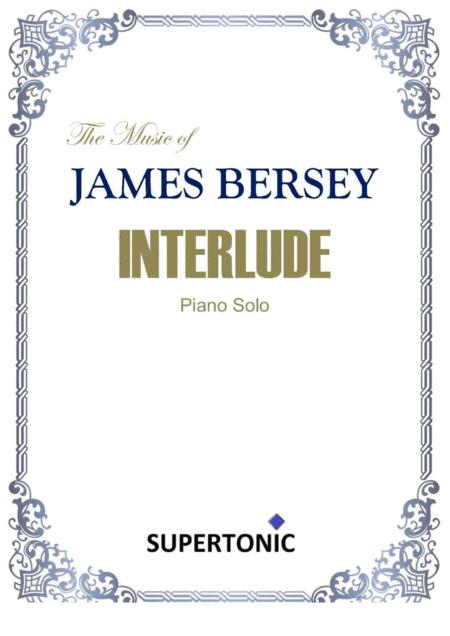 Free Sheet Music Interlude Piano Solo