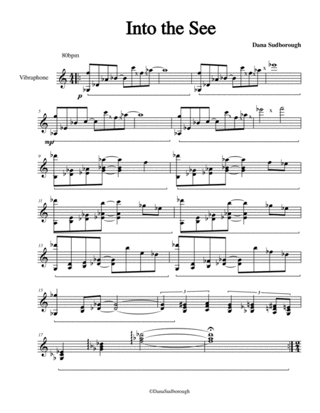 Into The See Sheet Music