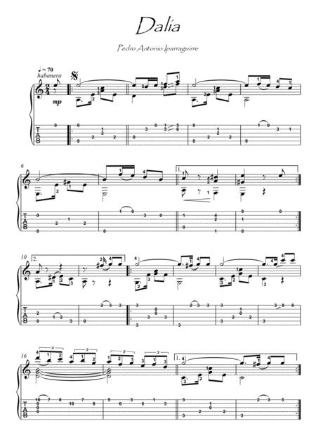 Iparraguirre Pieces For Guitar Sheet Music