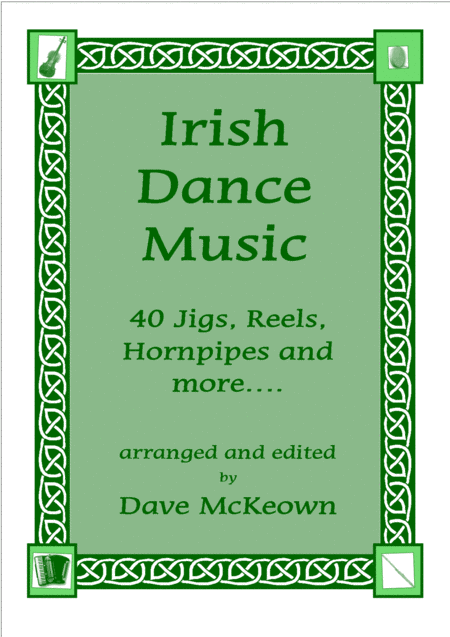 Irish Dance Music Vol 1 For 4 String Banjo Tab Cgda 40 Jigs Reels Hornpipes And More Sheet Music