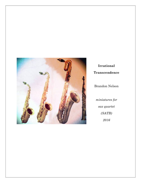 Free Sheet Music Irrational Transcendence