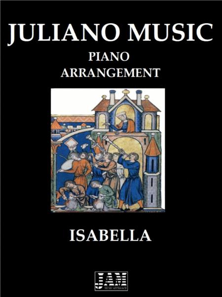 Isabella Easy Piano Arrangement Anonymous Sheet Music