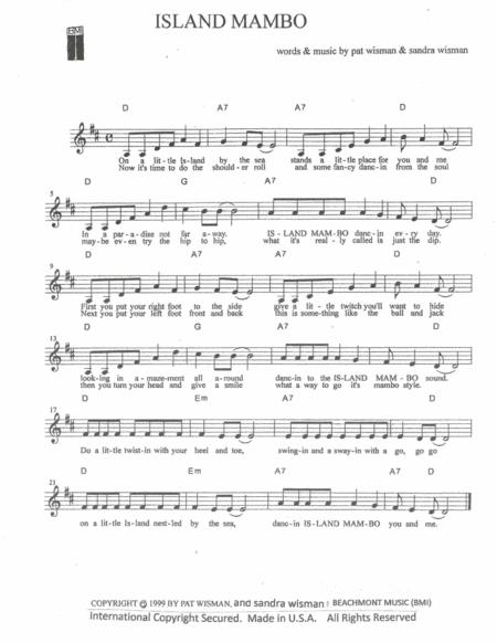 Island Mambo Sheet Music