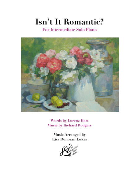 Free Sheet Music Isnt It Romantic For Intermediate Solo Piano