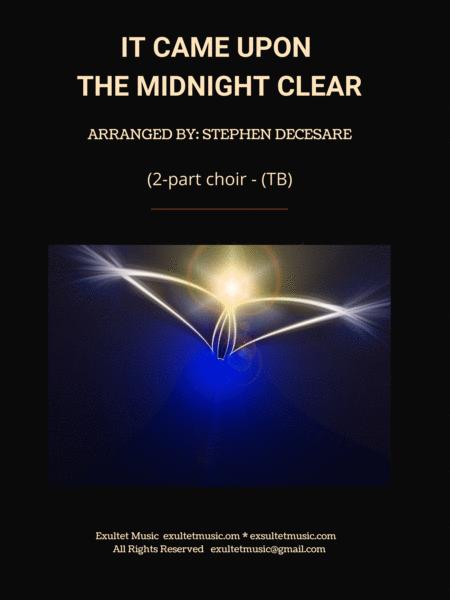 Free Sheet Music It Came Upon The Midnight Clear 2 Part Choir Tb