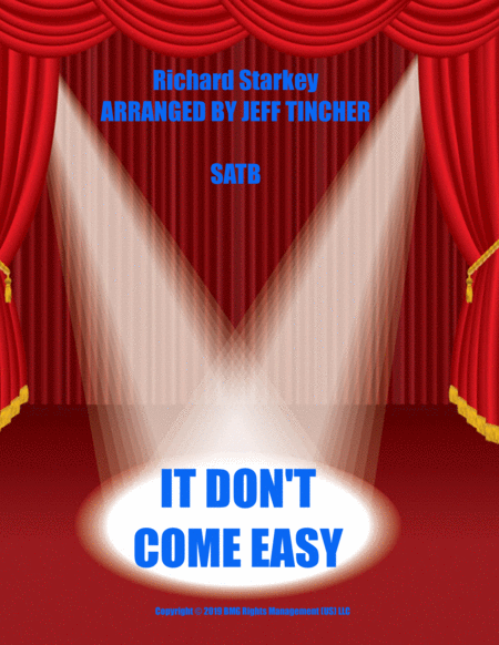 It Dont Come Easy Sheet Music