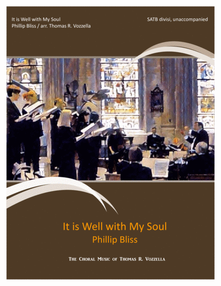 Free Sheet Music It Is Well With My Soul Satb