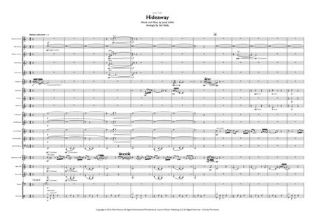 Jacob Collier Hideaway For Brass Band Sheet Music