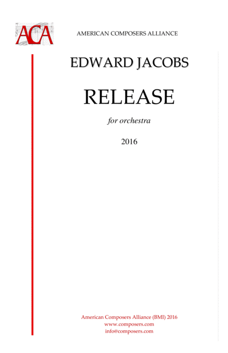 Free Sheet Music Jacobs Release