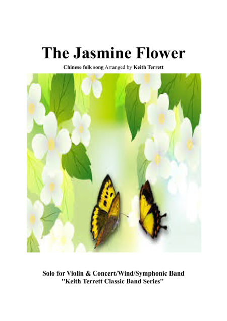 Free Sheet Music Jasmine Flower The For Violin Concert Band