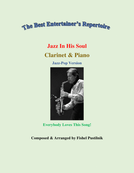 Jazz In His Soul For Clarinet And Piano With Improvisation Video Sheet Music