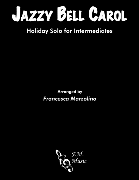 Jazzy Bell Carol Intermediate Piano Sheet Music