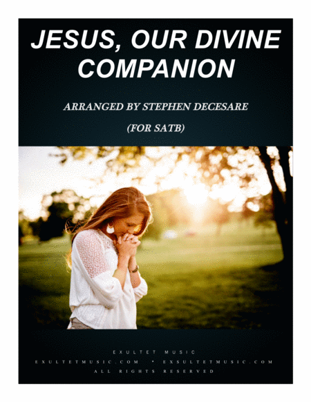 Jesus Our Divine Companion For Satb Sheet Music