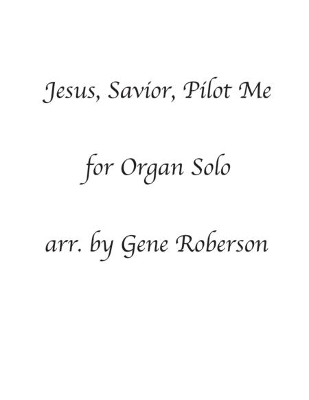 Jesus Savior Pilot Me Organ Solo Sheet Music