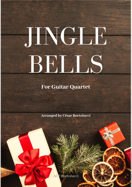 Free Sheet Music Jingle Bells For Guitar Quartet