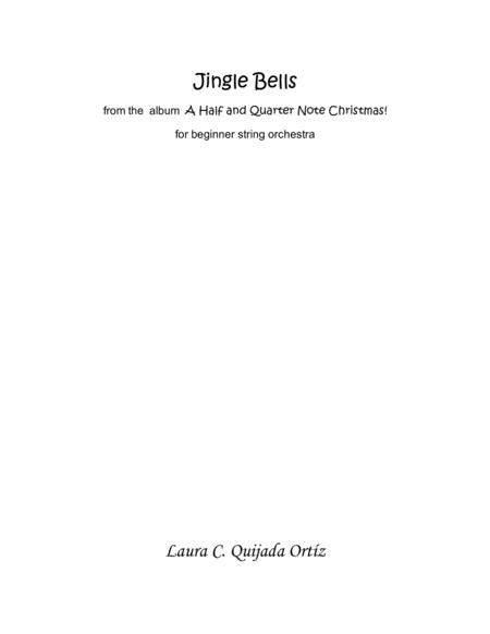 Jingle Bells From The Album A Half And Quarter Note Christmas String Orchestra Sheet Music