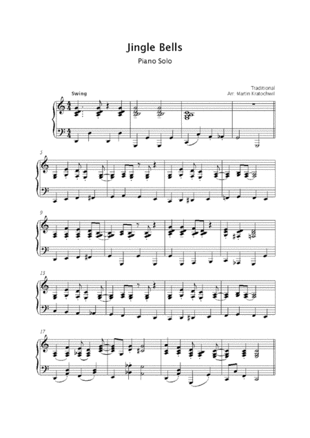 Jingle Bells Jazz Sheet Music