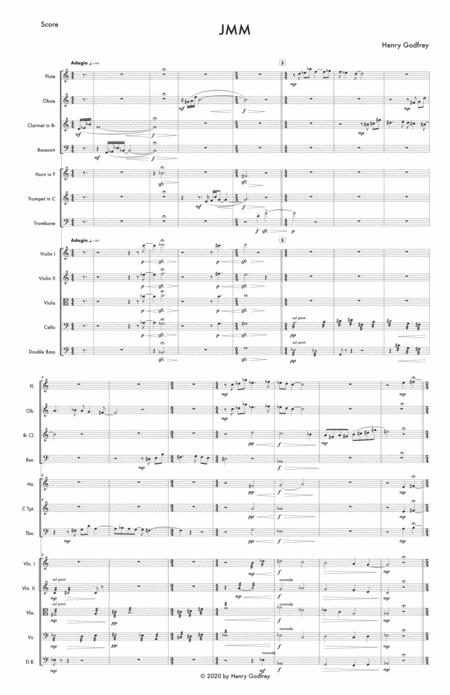 Jmm Score Sheet Music