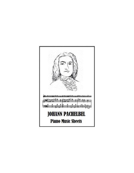 Johann Pachelbel Organ Music Sheets Sheet Music