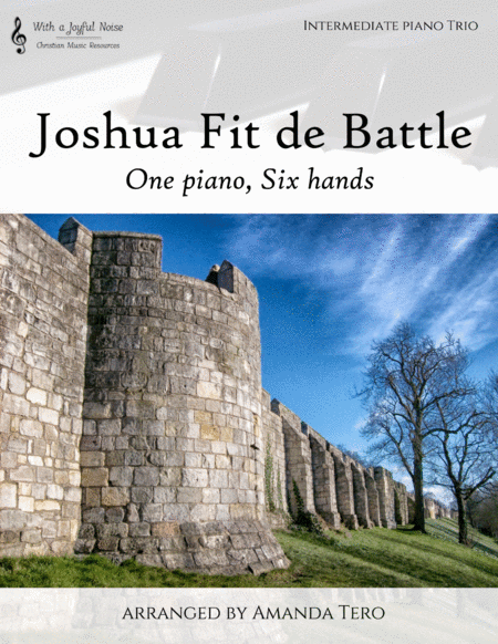 Joshua Fit De Battle Piano Trio Sheet Music