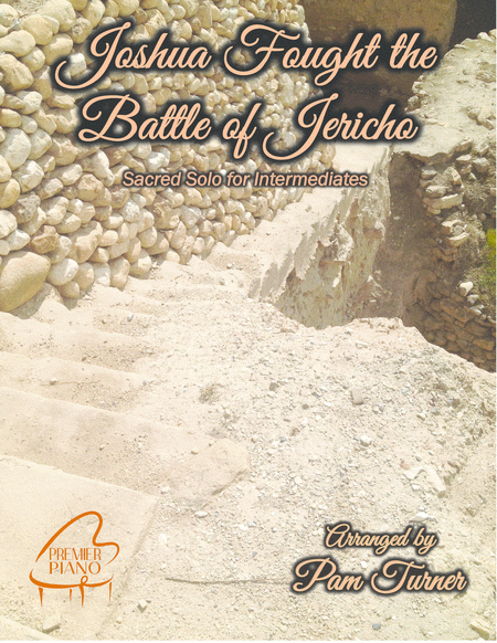 Joshua Fought The Battle Of Jericho Intermediate Piano Solo Sheet Music