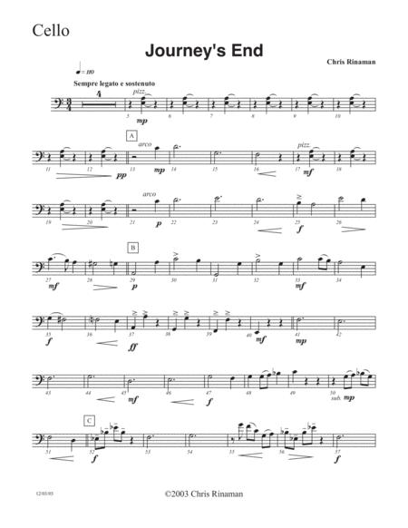 Journey End Sheet Music