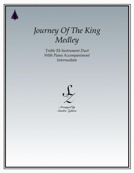 Free Sheet Music Journey Of The King Treble Eb Instrument Duet