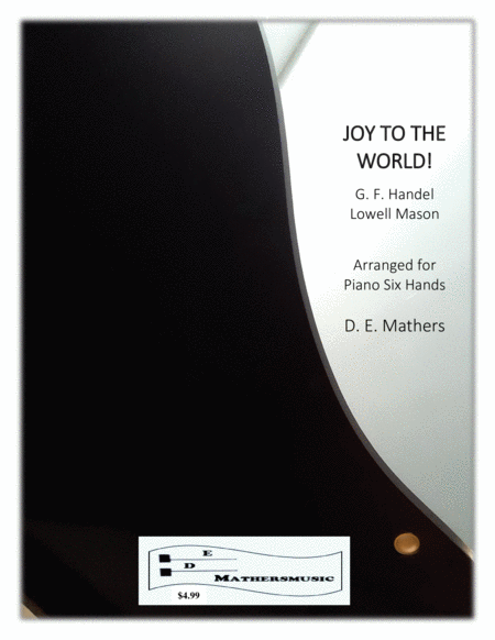 Joy To The World Arranged For Piano Six Hands Sheet Music