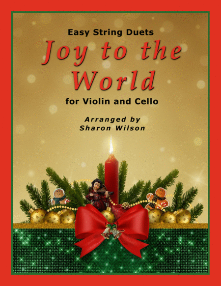 Joy To The World Easy Violin And Cello Duet Sheet Music