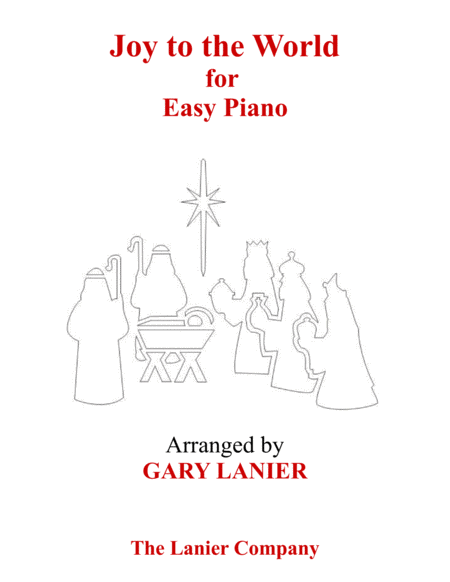 Joy To The World For Easy Piano Sheet Music