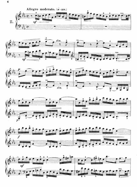 Free Sheet Music Js Bach Invention 2 In C Minor Bwv 773 Original Version