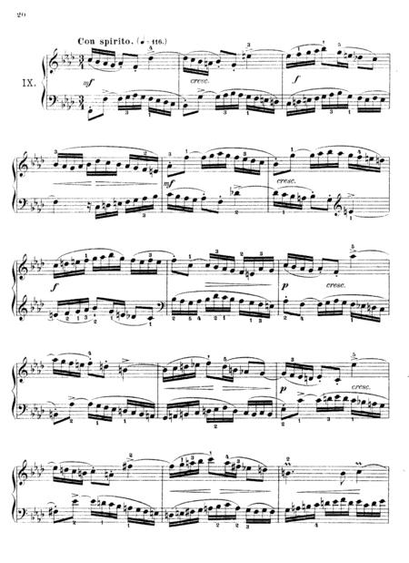 Js Bach Invention 9 In F Minor Bwv 780 Original Version Sheet Music